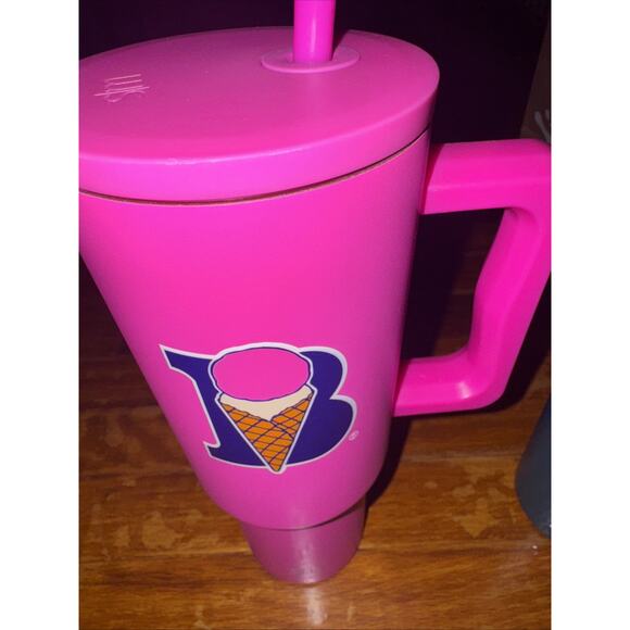 NEW Braums Tumblers 40 oz Pink and 24oz Green NEW 2025 Simple Modern Set Of 2 - Picture 3 of 5